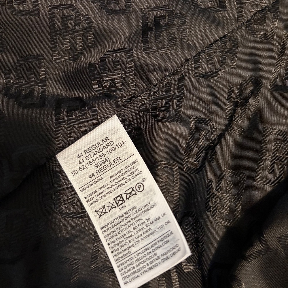 Banana Republic 100% Cashmere Sport Coat - Grey Size 44R - Picture 6 of 7